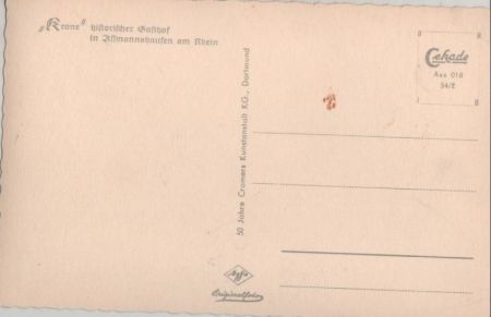 Rüdesheim-Assmannshausen - Gasthof Krone