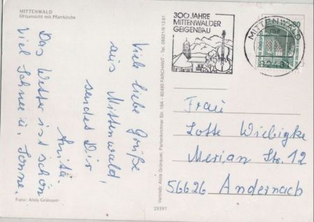 Mittenwald - Ortsansicht mit Pfarrkirche Mittenwald - Ortsansicht mit Pfarrkirche