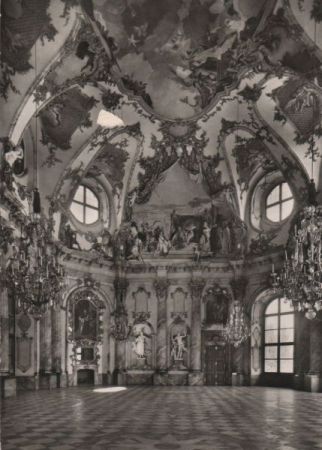 Würzburg - Residenz, Kaisersaal - ca. 1965 Würzburg - Residenz, Kaisersaal - ca. 1965