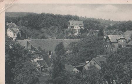 Bad Rothenfelde - Bad Rohenfelde - Blick vom kleinen Berg - ca. 1955 Bad Rothenfelde - Bad Rohenfelde - Blick vom kleinen Berg - ca. 1955