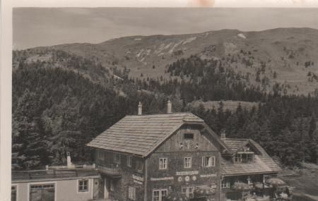 Österreich - Alpengasthof Katschberghöhe - ca. 1955 Österreich - Alpengasthof Katschberghöhe - ca. 1955