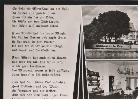 Lahnstein - Wirtshaus an der Lahn - ca. 1965 Lahnstein - Wirtshaus an der Lahn - ca. 1965