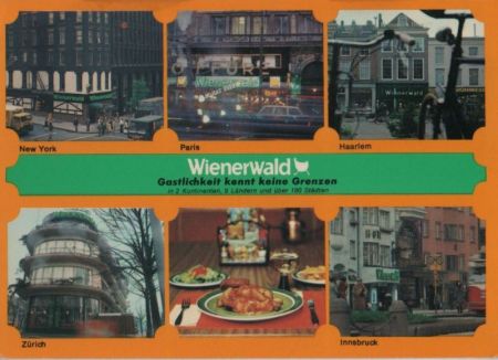 Wienerwald-Filialen - 1976 Wienerwald-Filialen - 1976