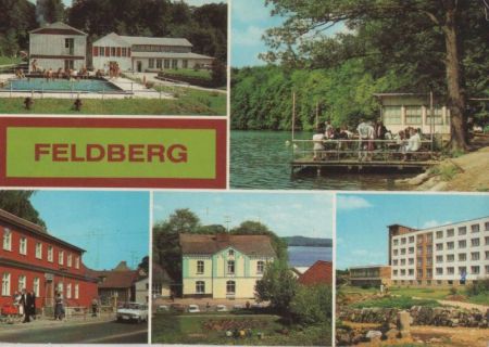 Feldberg, Feldberger Seenlandschaft - u.a. Luzinhalle - 1986 Feldberg, Feldberger Seenlandschaft - u.a. Luzinhalle - 1986