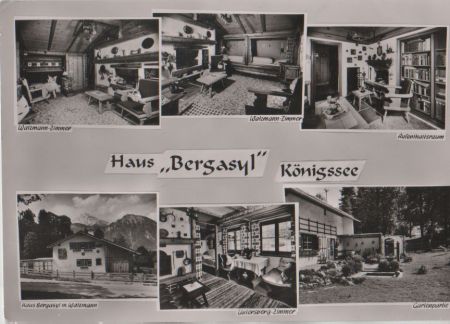 Königssee - Haus Bergasyl - ca. 1960 Königssee - Haus Bergasyl - ca. 1960