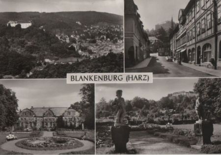 Blankenburg - Blick vom Großvater - 1974 Blankenburg - Blick vom Großvater - 1974