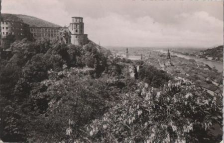 Heidelberg - Schloß und Stadt - 1957 Heidelberg - Schloß und Stadt - 1957