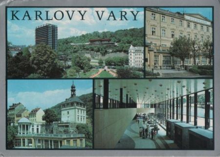 Tschechien - Karlovy Vary - Karlsbad - 4 Teilbilder - 1980 Tschechien - Karlovy Vary - Karlsbad - 4 Teilbilder - 1980
