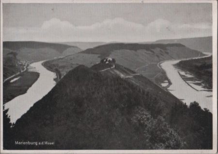 Pünderich, Marienburg - ca. 1955 Pünderich, Marienburg - ca. 1955