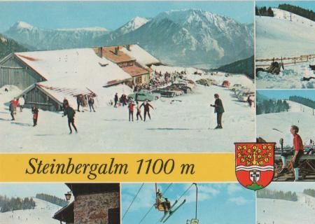 Steinbergalm bei Ruhpolding - ca. 1975 Steinbergalm bei Ruhpolding - ca. 1975