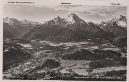 Berchtesgaden - mit der Kneifelspitze Berchtesgaden - mit der Kneifelspitze