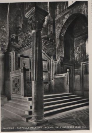 Italien - Palermo - Cappella Palatina, Mosaici dell Ingresso - ca. 1960 Italien - Palermo - Cappella Palatina, Mosaici dell Ingresso - ca. 1960