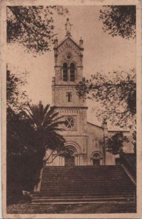Frankreich - Hyeres-les-Palmiers - Facade de la Chapelle - 1936 Frankreich - Hyeres-les-Palmiers - Facade de la Chapelle - 1936