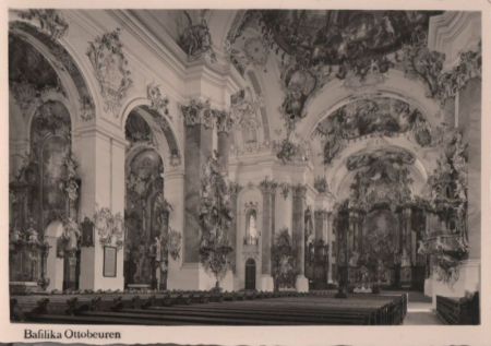Ottobeuren - Basilika - ca. 1950 Ottobeuren - Basilika - ca. 1950