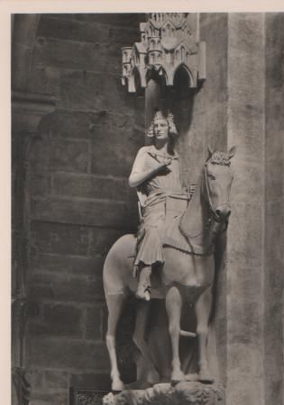 Bamberg - Dom - Der Reiter - ca. 1955 Bamberg - Dom - Der Reiter - ca. 1955