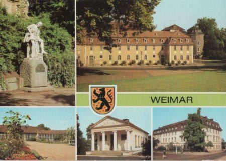 Weimar - u.a. Orangerie - 1984 Weimar - u.a. Orangerie - 1984