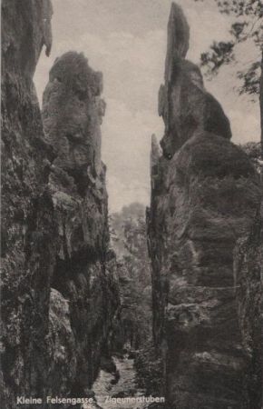 Jonsdorf - Felsengasse, Zigeunerstuben - 1967 Jonsdorf - Felsengasse, Zigeunerstuben - 1967
