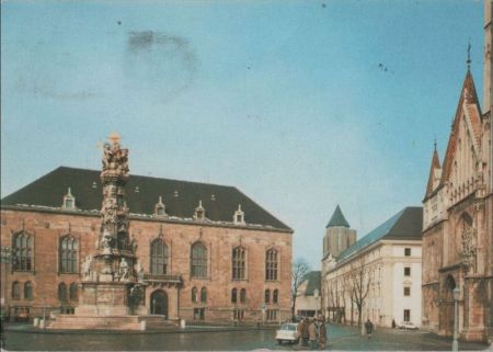 Ungarn - Budapest - Dreifaltigkeitssäule - 1989 Ungarn - Budapest - Dreifaltigkeitssäule - 1989