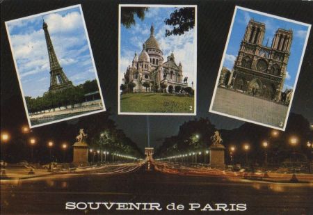 Frankreich - Paris - u.a. Notre-Dame - 1972 Frankreich - Paris - u.a. Notre-Dame - 1972