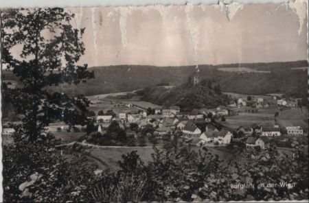Burglahr - Hotel zur Wied - 1962 Burglahr - Hotel zur Wied - 1962