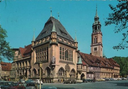 Celle - Museum und Stadtkirche - 1965 Celle - Museum und Stadtkirche - 1965