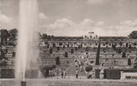 Potsdam - Schloß Sanssouci - 1962 Potsdam - Schloß Sanssouci - 1962