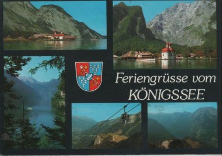 Königssee - mit 5 Bildern - ca. 1990 Königssee - mit 5 Bildern - ca. 1990