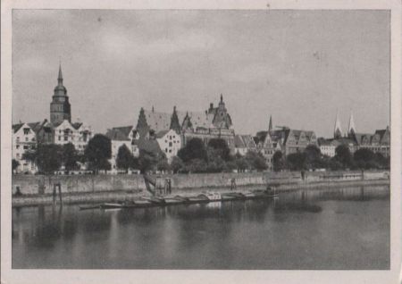 Bremen - An der Schlachte - ca. 1950 Bremen - An der Schlachte - ca. 1950