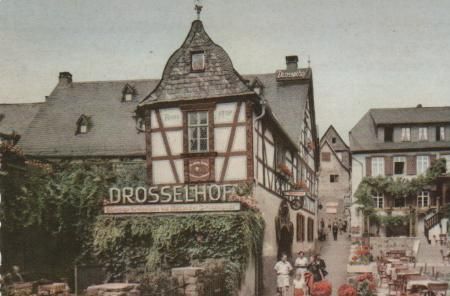 Rüdesheim - Drosselgasse - ca. 1965 Rüdesheim - Drosselgasse - ca. 1965