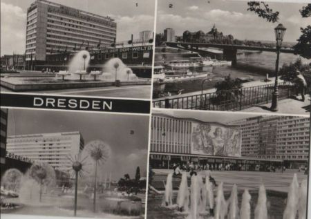 Dresden - u.a. Dr.-Rudolf-Friedrichs-Brücke - ca. 1975 Dresden - u.a. Dr.-Rudolf-Friedrichs-Brücke - ca. 1975