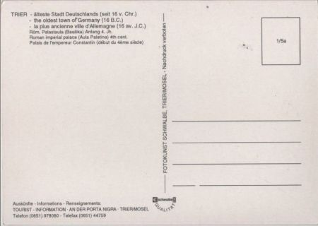 Trier - Röm. Palastaula