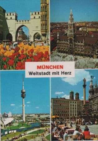 München - u.a. Marienplatz - ca. 1980 München - u.a. Marienplatz - ca. 1980