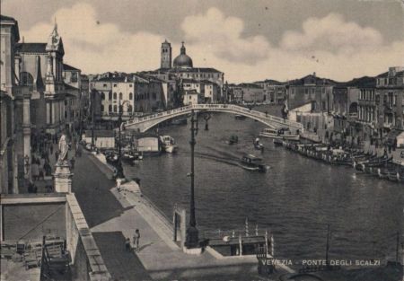 Italien - Venedig - Ponte Degli Scalzi - ca. 1965 Italien - Venedig - Ponte Degli Scalzi - ca. 1965