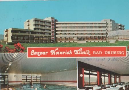 Bad Driburg - Caspar Heinrich Klinik - ca. 1975 Bad Driburg - Caspar Heinrich Klinik - ca. 1975