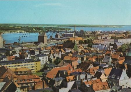 Stralsund - Blick auf die Stadt - 1980 Stralsund - Blick auf die Stadt - 1980