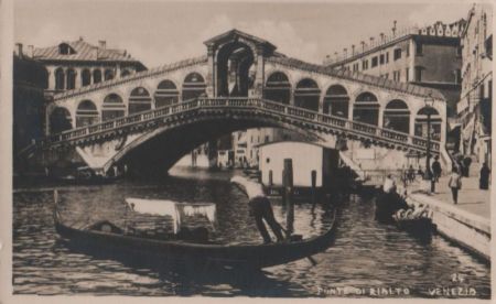 Italien - Venedig - Ponte di Rialto - 1930 Italien - Venedig - Ponte di Rialto - 1930