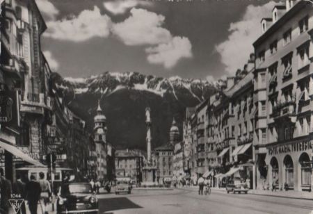 Österreich - Innsbruck - Maria Theresienstraße - ca. 1960 Österreich - Innsbruck - Maria Theresienstraße - ca. 1960