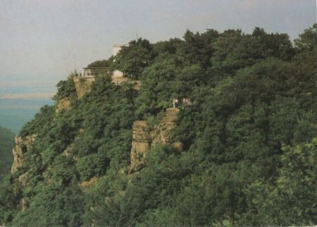 Thale - Blick zum Hexentanzplatz - 1987 Thale - Blick zum Hexentanzplatz - 1987