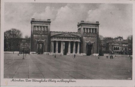 München - Der Königliche Platz - ca. 1955 München - Der Königliche Platz - ca. 1955