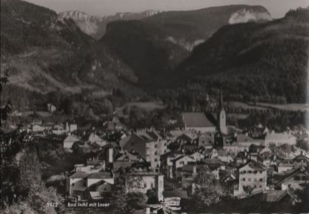 Österreich - Bad Ischl - mit Loser - 1961 Österreich - Bad Ischl - mit Loser - 1961