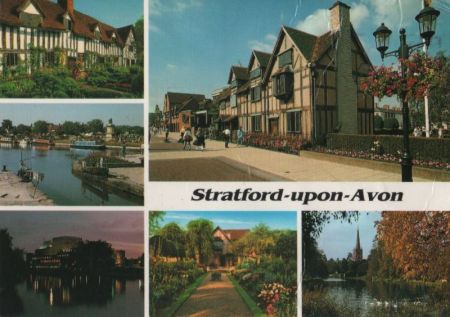 Großbritannien - Stratford-upon-Avon - mit 6 Bildern - 1991 Großbritannien - Stratford-upon-Avon - mit 6 Bildern - 1991