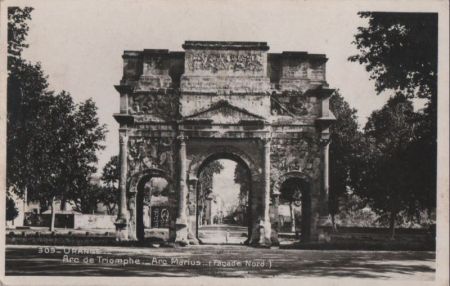 Frankreich - Orange - Arc de Triomphe - ca. 1950 Frankreich - Orange - Arc de Triomphe - ca. 1950