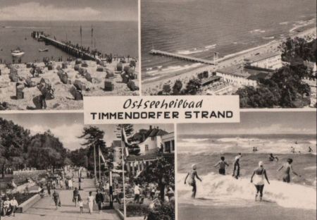 Timmendorfer Strand - mit 4 Bildern - ca. 1965 Timmendorfer Strand - mit 4 Bildern - ca. 1965