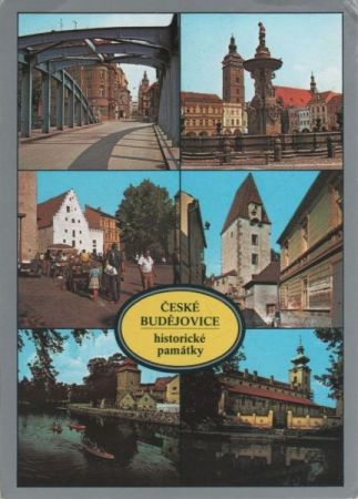 Tschechien - Ceske Budejovice - historicke pamatky - 1991 Tschechien - Ceske Budejovice - historicke pamatky - 1991