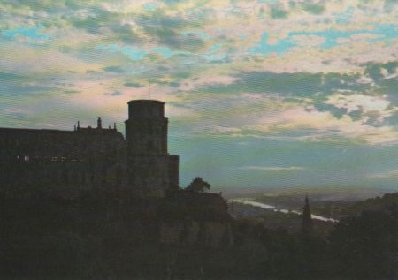 Heidelberg - Abendstimmung - ca. 1985 Heidelberg - Abendstimmung - ca. 1985