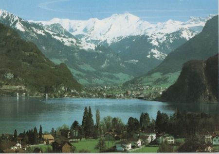 Schweiz - Hergiswil - mit Stansstad - ca. 1980 Schweiz - Hergiswil - mit Stansstad - ca. 1980