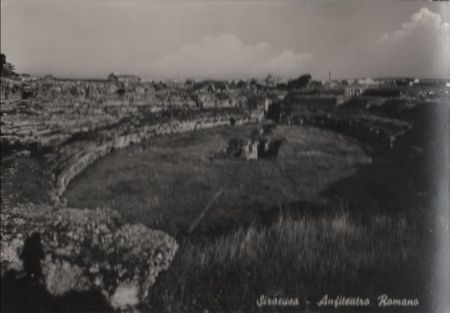 Italien - Syrakus - Syracusa - Anfiteatro Romano - ca. 1965 Italien - Syrakus - Syracusa - Anfiteatro Romano - ca. 1965