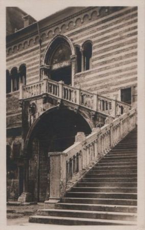 Italien - Verona - Scala della Regione - ca. 1955 Italien - Verona - Scala della Regione - ca. 1955