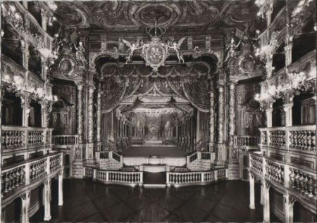Bayreuth - Markgräfliches Opernhaus, Bühne - ca. 1965 Bayreuth - Markgräfliches Opernhaus, Bühne - ca. 1965