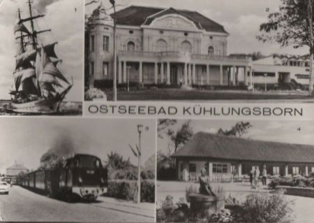Kühlungsborn - u.a. Segelschulschiff - ca. 1980 Kühlungsborn - u.a. Segelschulschiff - ca. 1980